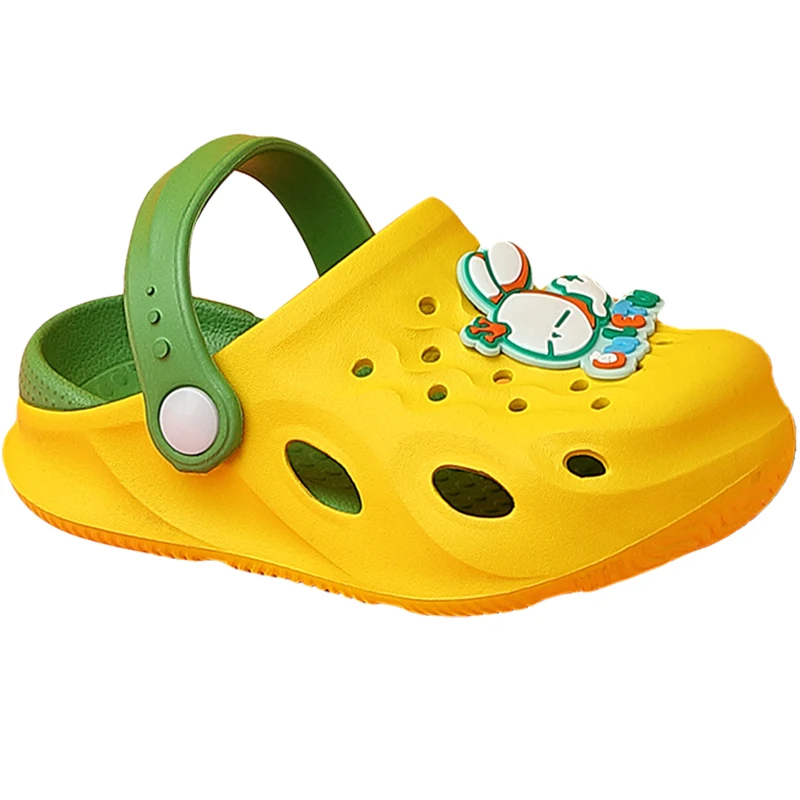 Cartoon Cute Rabbit Slippers For Boy Girls New Summer Kids Beach Shoes Baby Soft Indoor Flip Flops Children Sandals
