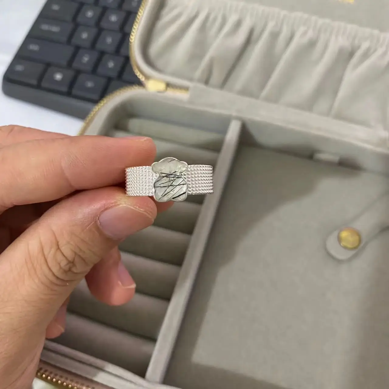 925 sterling silver Hoop Earrings Real Gold Plated Touses Bear Hotsell Earring Jewelry For Women