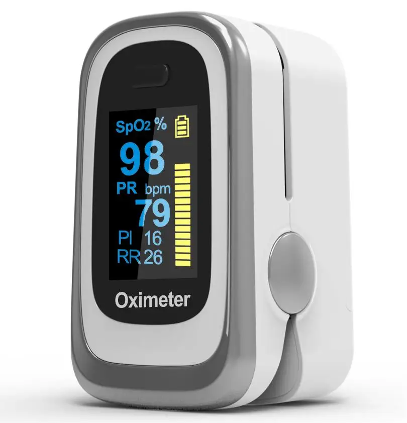 Xiuda DA-131R Household FDA CE Approved Finger Clip Oximeter with Oxygen Saturation & Respiratory Rate Sleep Monitor