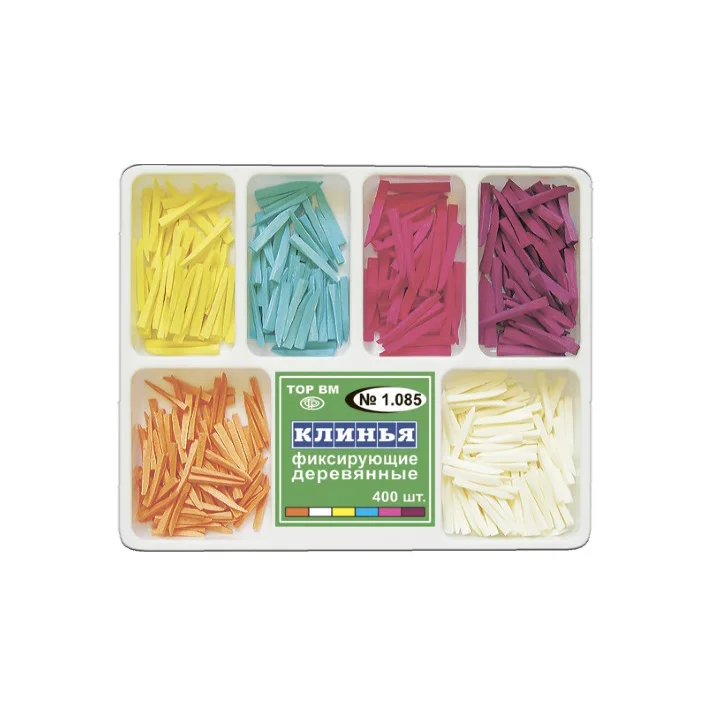 2023 1.083 Dental Kit of Wooden Wedges 200 pcs.TOR VM/ TOP BM