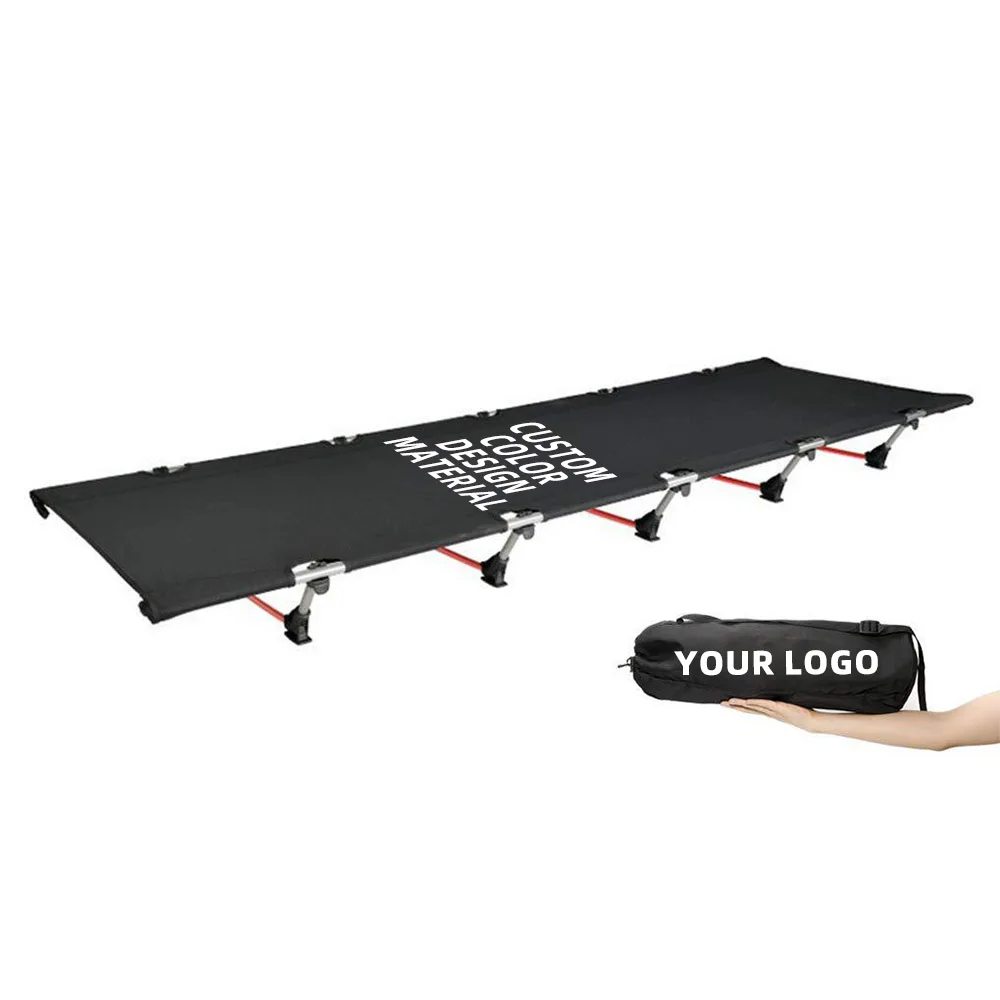 Ultralight Camp Folding Bed Adult Sleeping Cot Outdoor Hiking Travel Survival Portable Camping Cot