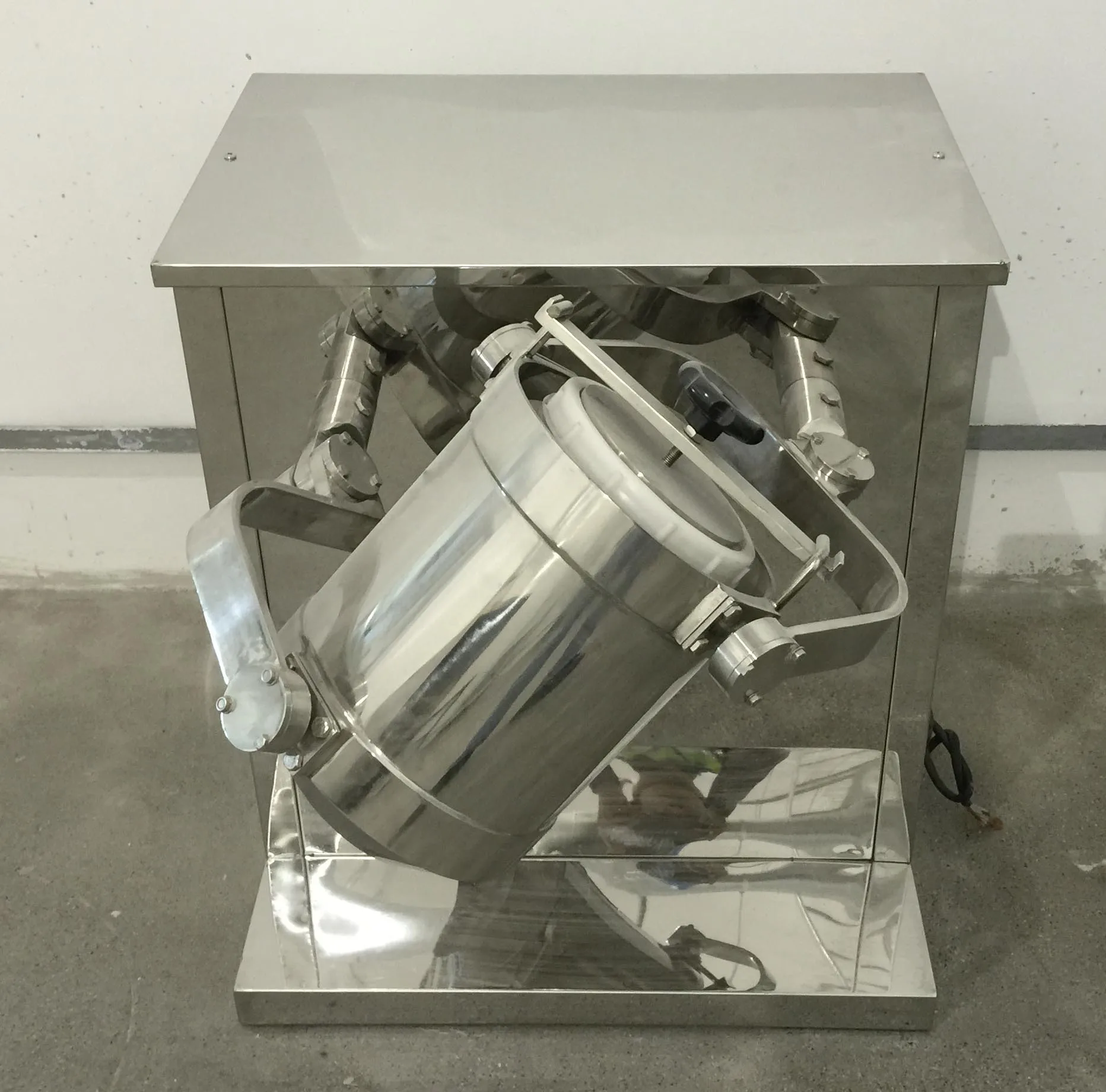 Fangyuan Stainless Steel SBH 3D Dry Citric Acid Powder Mixer With Inverter