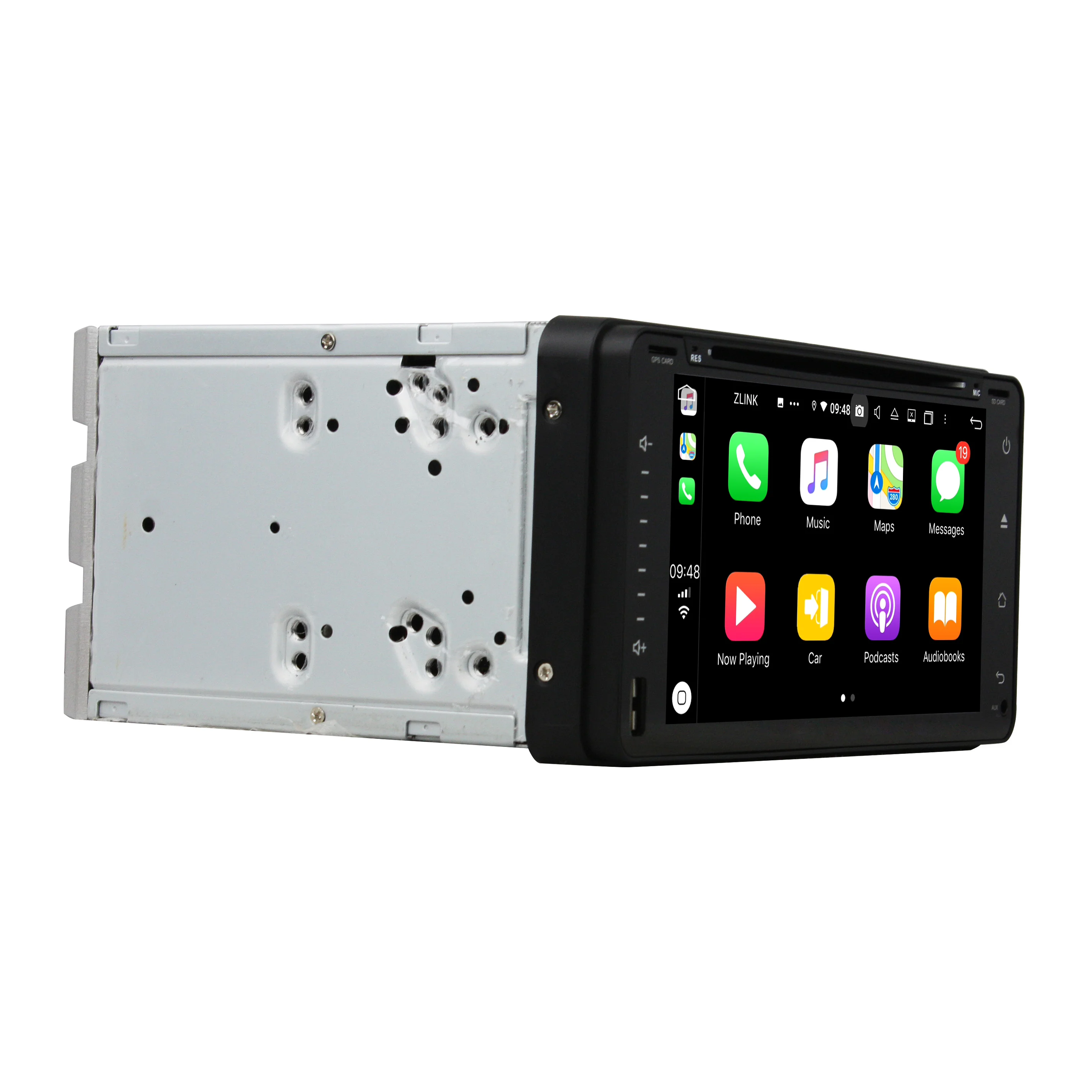 KD-6900 передний USB/AUX Android 13 мультимедийный автомобильный стерео радио аудио DVD GPS навигация для Toyota Универсальный