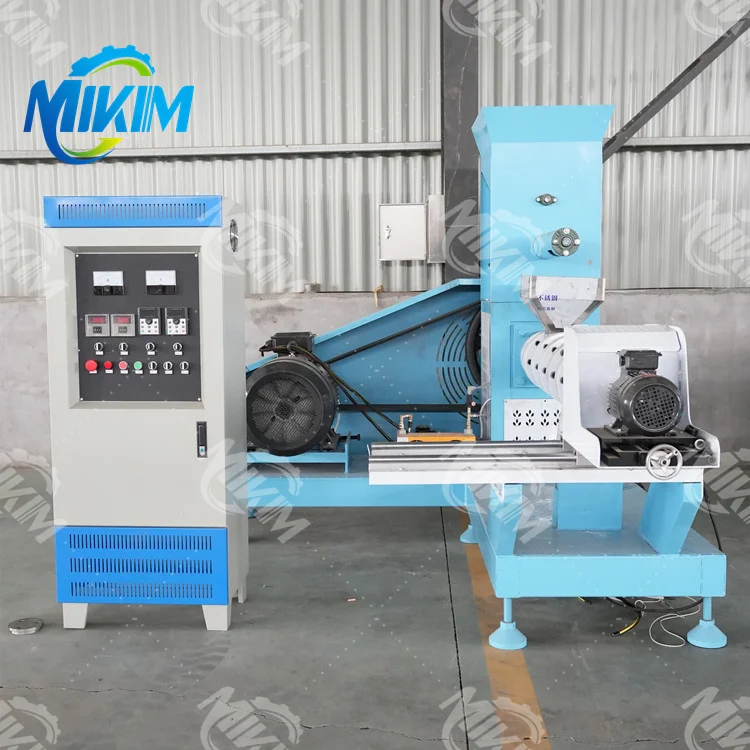 China MIKIM Good Price small Pet Food pellet extruder Dog Food pellet extruder Equipment  fish Feed Making Machine for sale