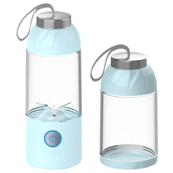 Creative Portable Electric Mini Juicer Cup USB Rechargeable Plastic Fruit Blender Juice Extractor Food Processor Mixer