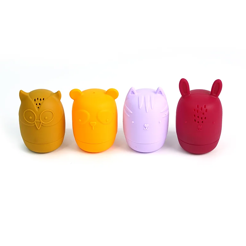 Silicone Animals Shower Toy in Summer Bathroom squirt bathtub Bath Toys for baby eco friendly baby bath toy