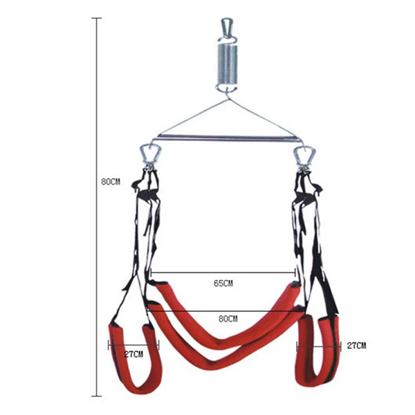 Chinese nylon adults sex game play furniture door swing restraint fetish bondage For Couple