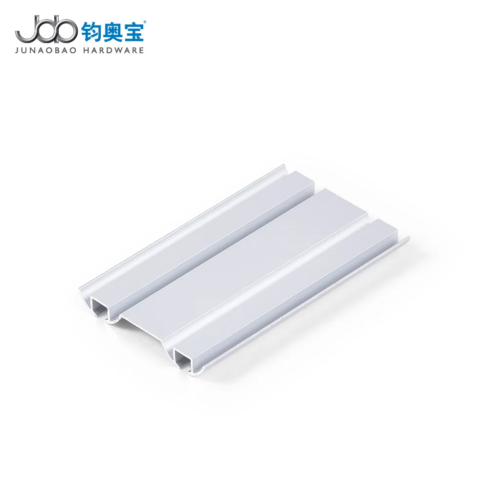Junaobao factory price 2m 3m 6m glass sliding door roller oxide aluminium profiles for kitchen