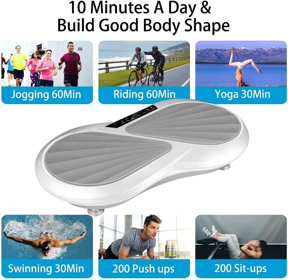TOPKO High Quality Burning Fat Foot Shaker Vibration Machine Exercise Machine Multifunctional Vibration Fat Reducing Machine