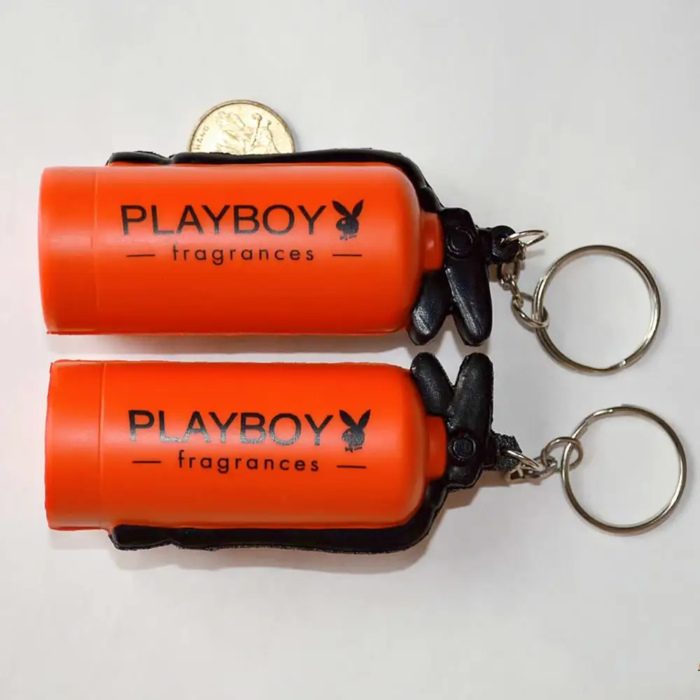 pu stress fire extinguisher keychain