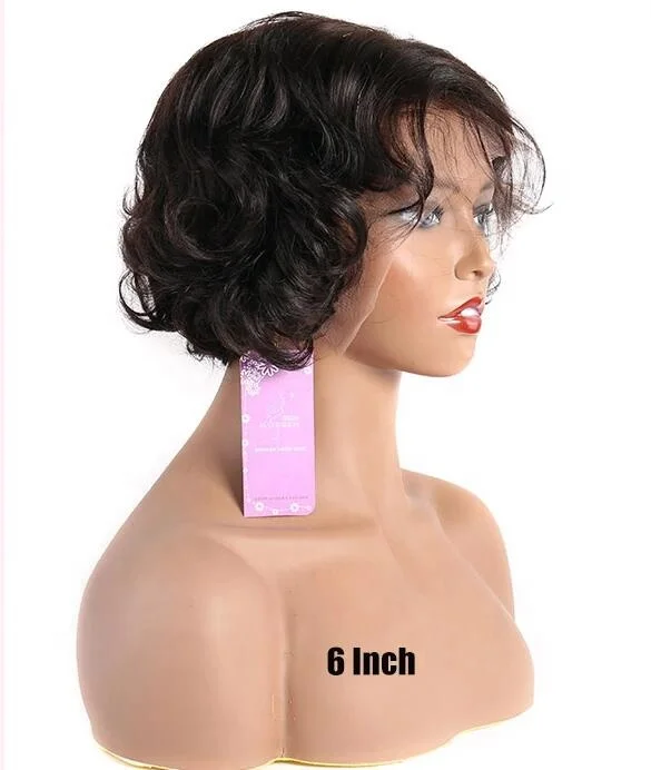 Sunlight Pixie Cut Short Human Hair Wigs For Women 13X4x1T-part Lace Front Wig Natural Remy 150 Brazilian Wigs