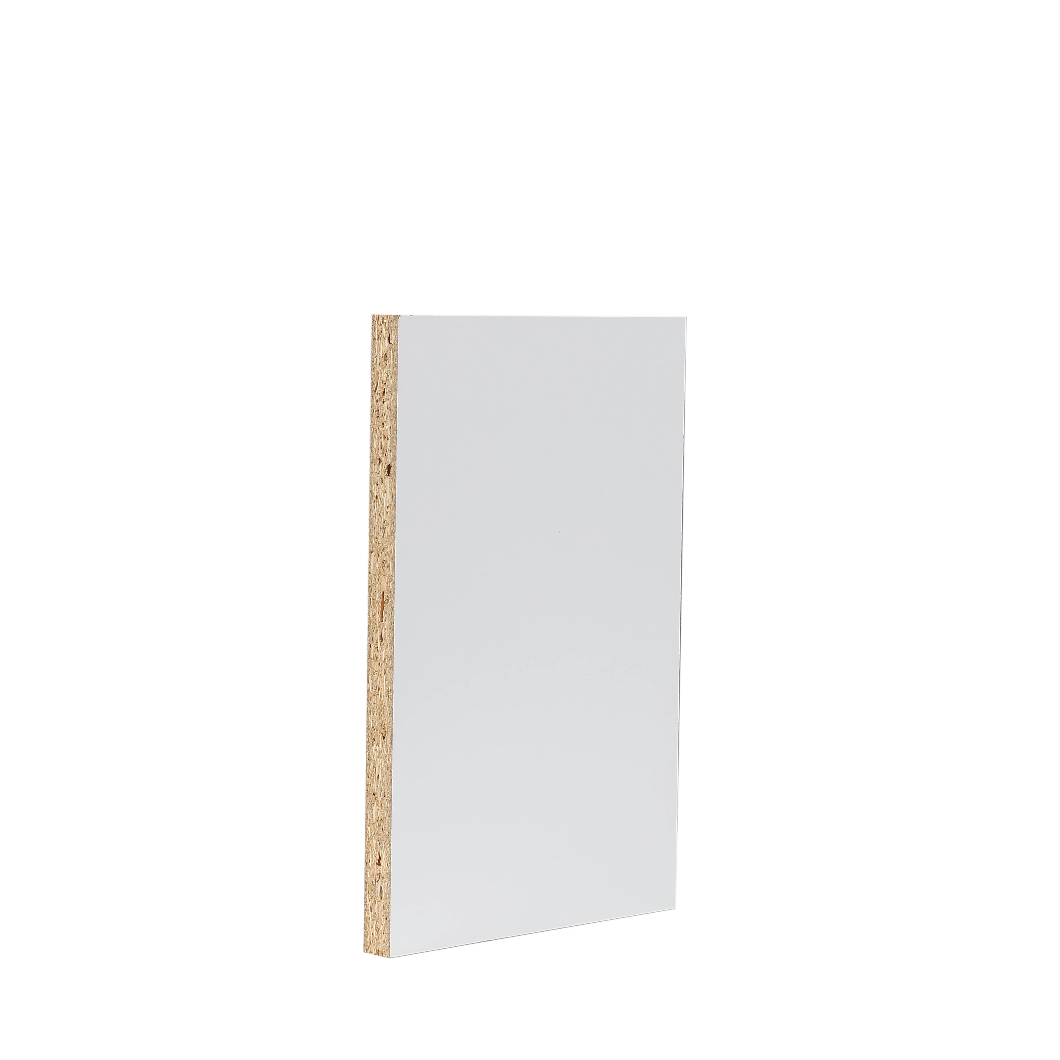 
18mm Melamine laminated particle board e1 Furniture Cabinet Use Moisture Proof Flakeboards Chip board sheets 