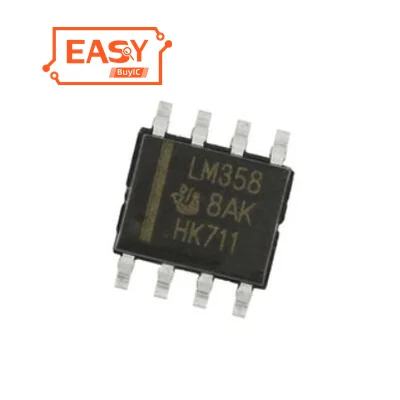Оригинальный чип ic LM358N SOP-8 с вовремя, Двойной рабочий усилитель, доставка, отличные услуги