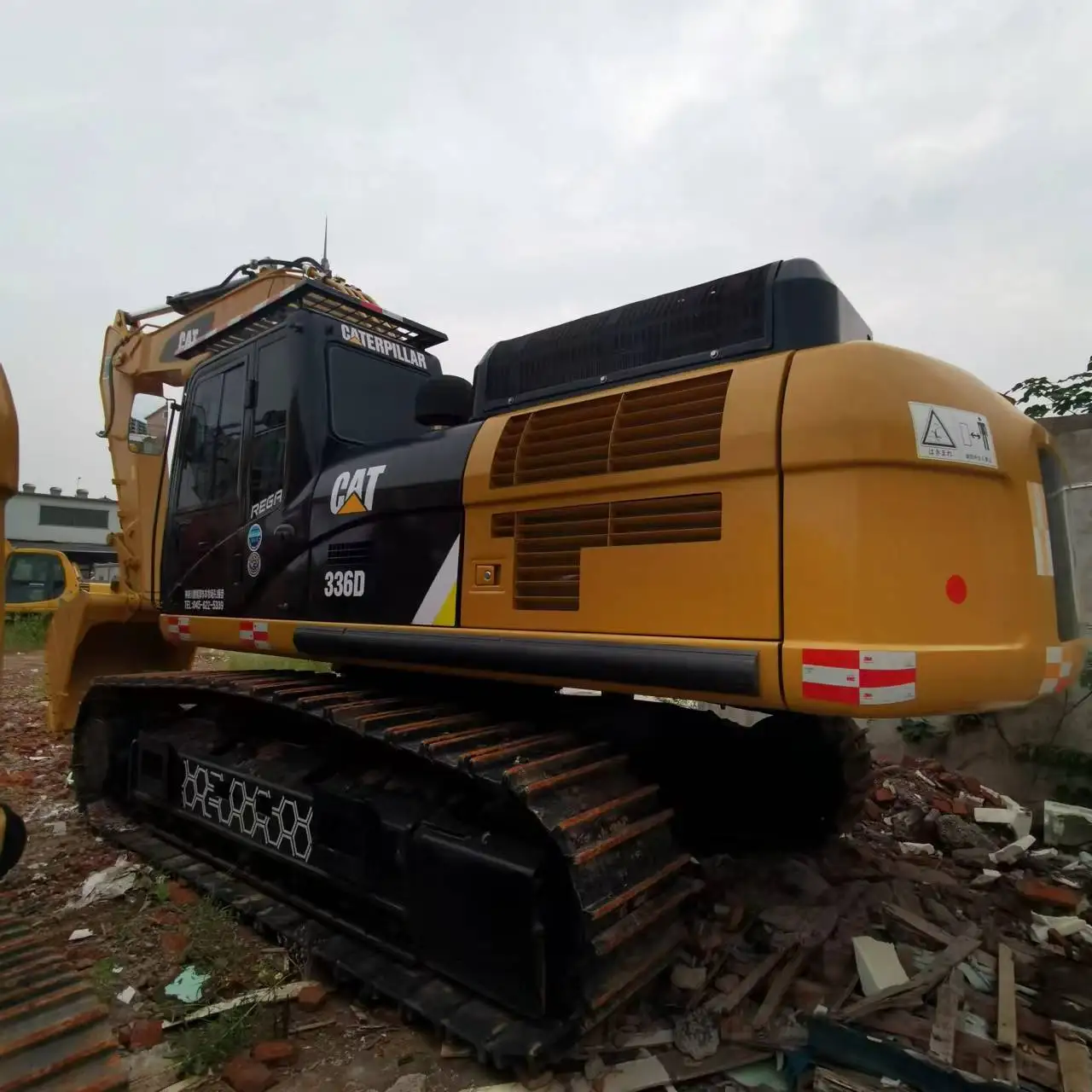 Japanese used excavator Cat 36 ton Carter 336D for sale Low working hours Mining machinery Caterpillar excavator used