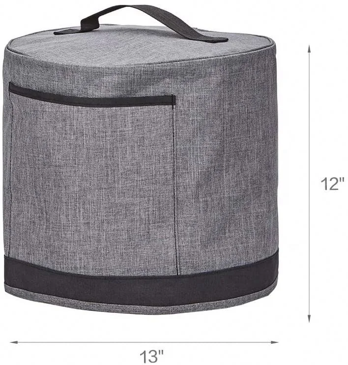 ZL-водонепроницаемый пыленепроницаемый пылезащитный чехол для кастрюли мгновенного приготовления 6 и 8 Кварт с карманом