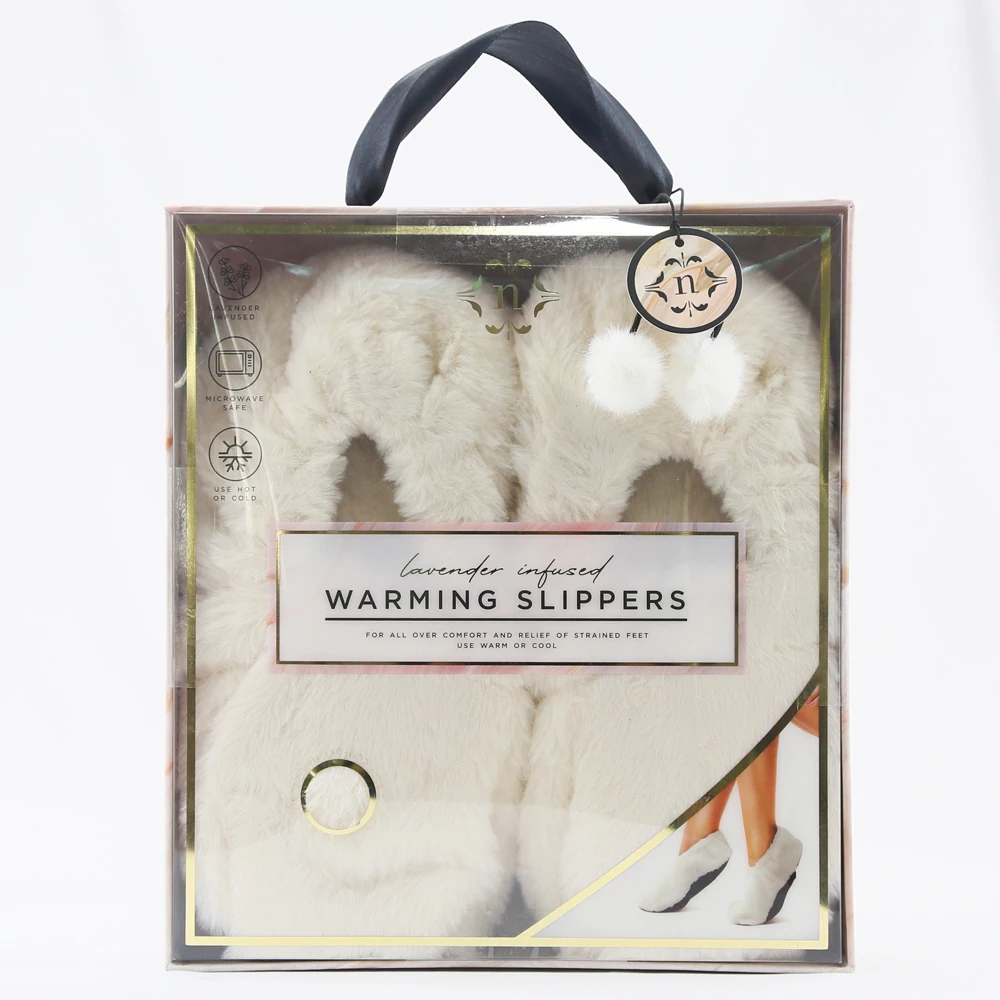 Professional Home Products manufacturing Physiotherapy products Microwave Warm Slippers no harm material warm winter slipper