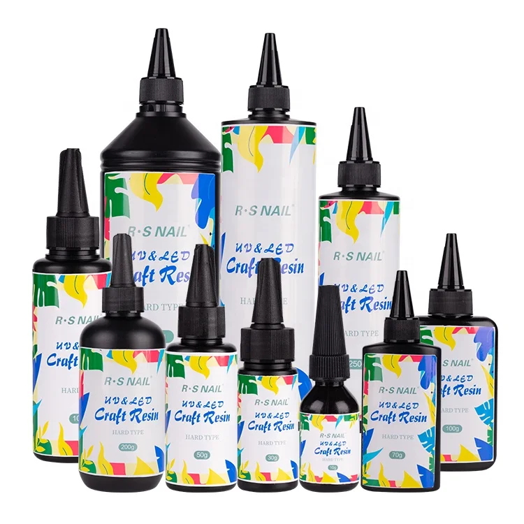 High Transparency No Bubble UV Resin Glue Hard UV Resin Diy