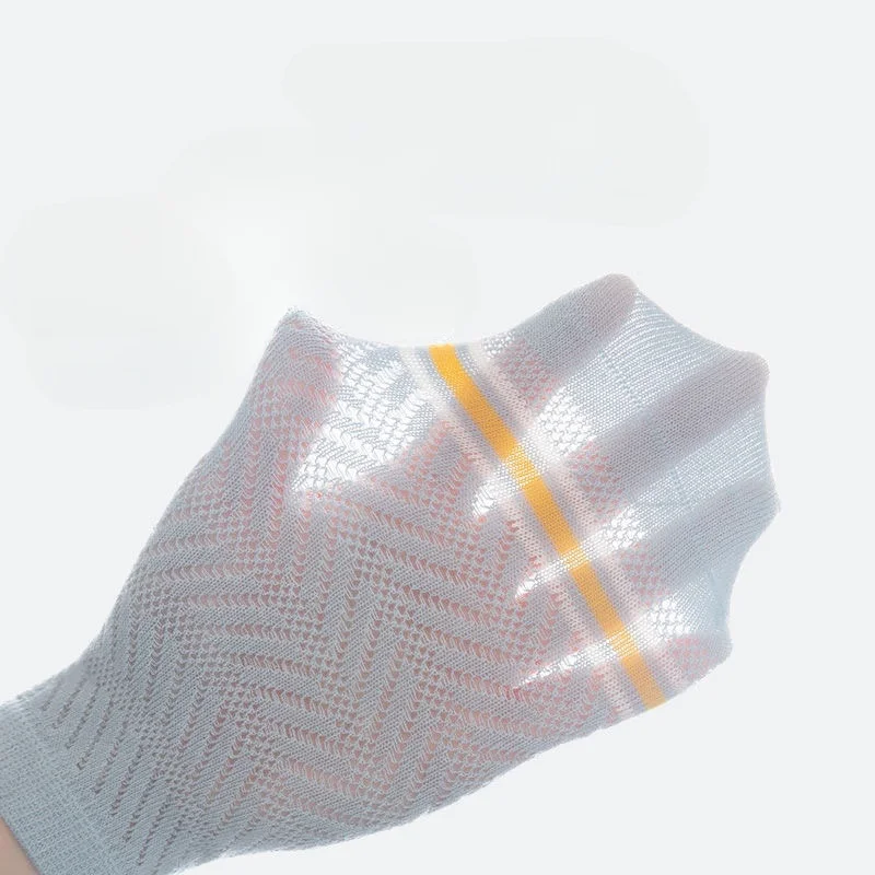 Korean Version Ultra-Thin Summer Dress Socks for Kids Breathable Mesh Design Simple Cute Style for Boys