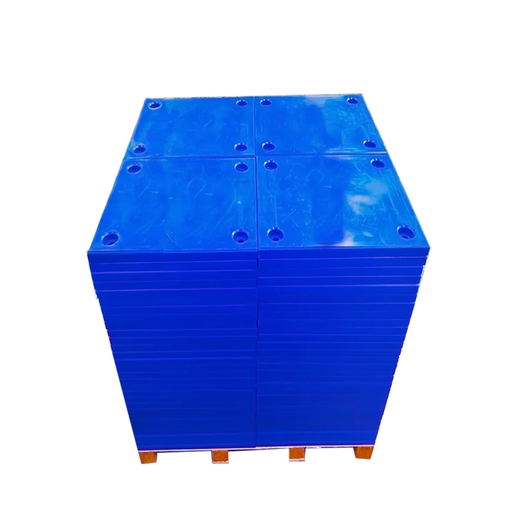 UHMWPE marine fender pads/harbor side protection panels or marine boards for dock bumper boards