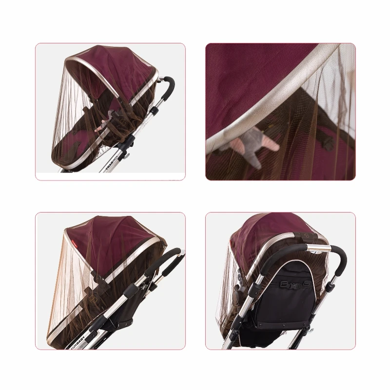 Probebi Daily using baby protection mosquito net for baby stroller baby carrier mosquito net