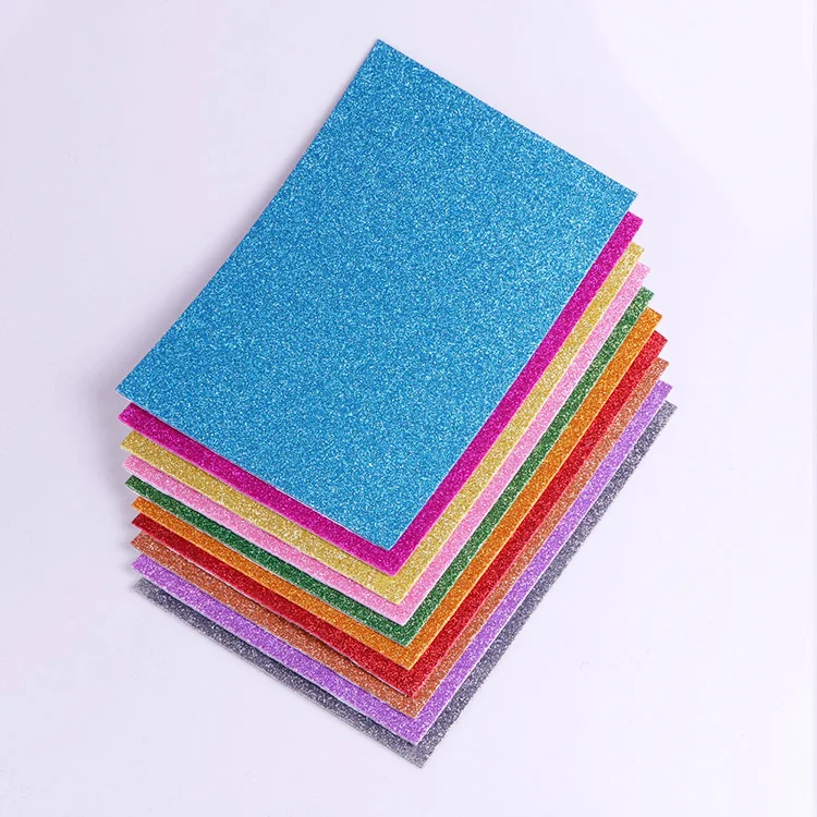 Ever Bright wholesale Escarchado cartulina 50 por 70 paper glitter eva foam sheet for kids