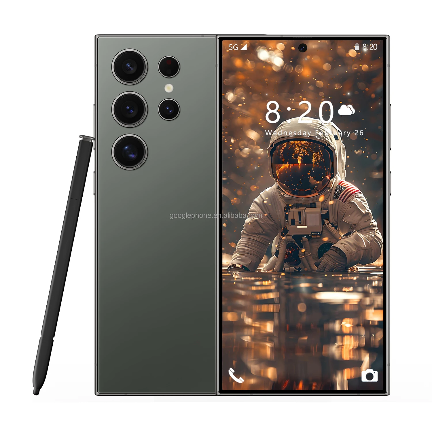 Оптовая продажа мобильный телефон S24 Ultra 5G с HD-экраном 4 ГБ + 128 большая память 5 камер обновляемо недорогая сотовая связь Android LTE & CDMA