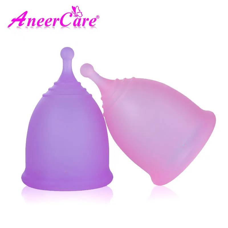 Menstrual cup wholesale custom medical silicone period cup reusable.
