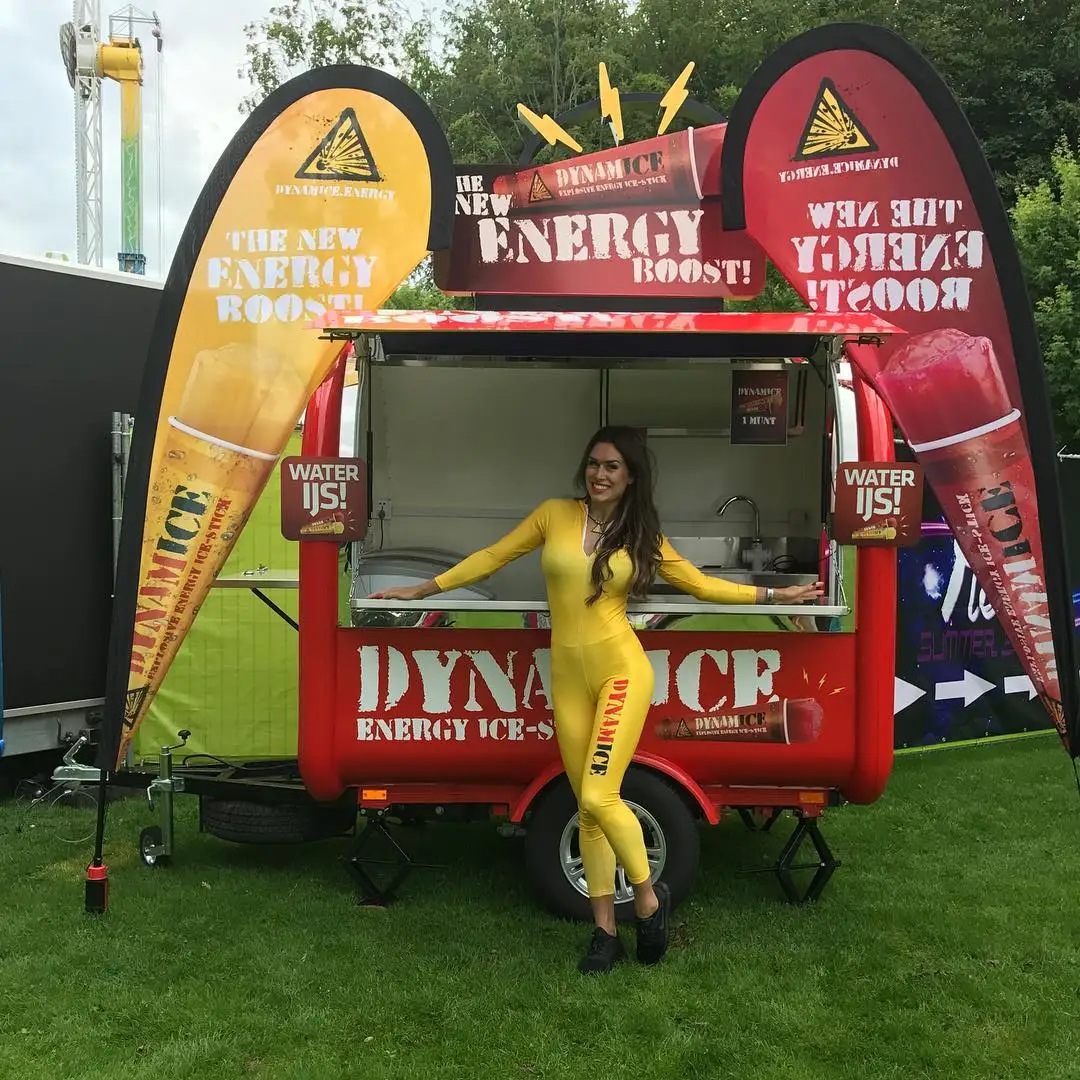 Американская корзина для еды нового дизайна и уличная корзина для еды Shawarma с подставкой для еды для продажи закусок в США