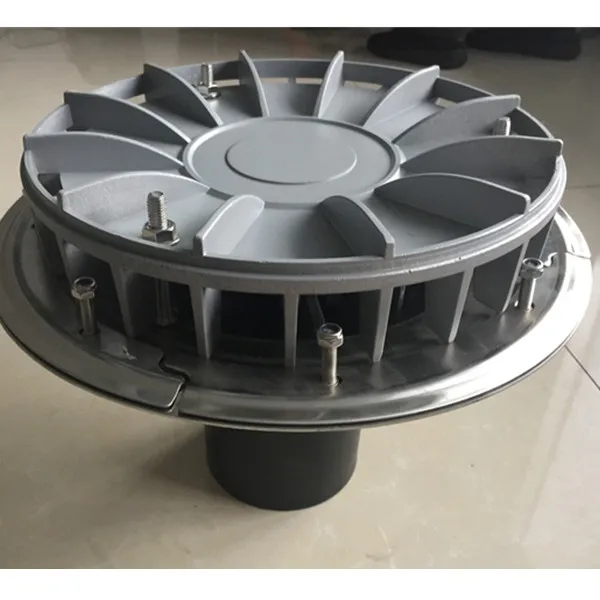 Roof rainwater drainage aluminum die casting  parts Siphon rainwater system