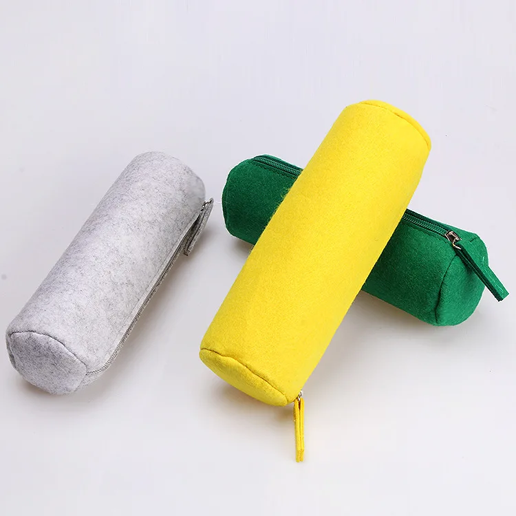 Wholesale Colorful Polyester Custom Logo Kids Colored Pencil Box For Girls School