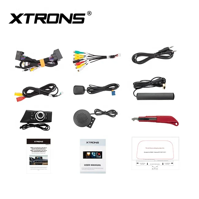 
XTRONS 10.25 inch touch Screen car radio for BMW E81 E82 E87 E88 with 4G gps navigation CD player 