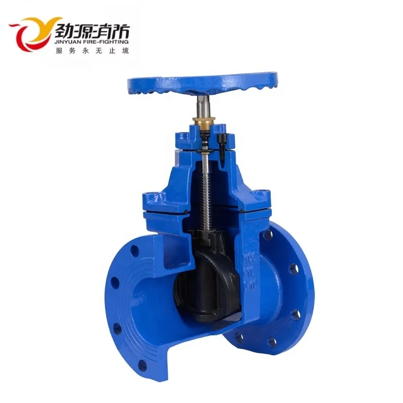 Fire-Fighting Gate Valve,Used In Water Supply Ductile Valve Body Gate Valve