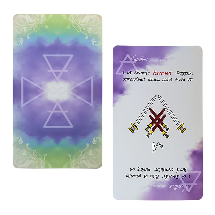 WJPC Custom Printing 43 Divine Beloved Love Tarot Romance Angel Return To Love Oracle Cards Deck