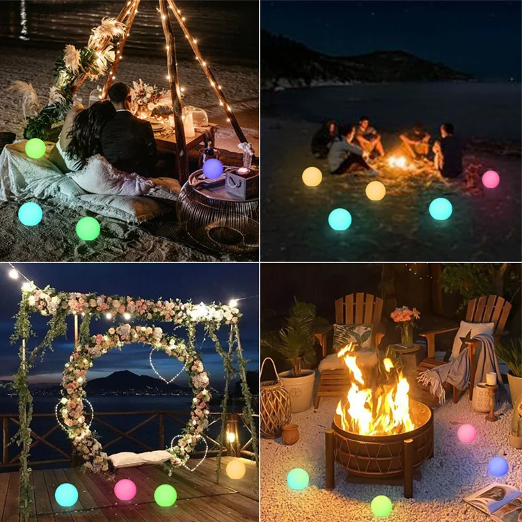 Free Sample Diving Pond Fountain Smallest Floating SPA Color Changeable LED Swimming Pool Lighting Submersible LED Pond Light