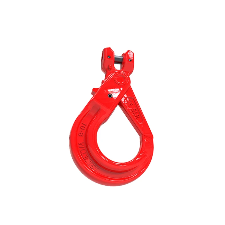 G80 alloy steel clevis self-locking hook for lifting
