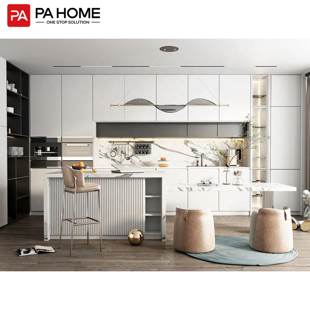 Новые поступления модных товаров изысканная кухня дополненная gabinetes mueble de cocina