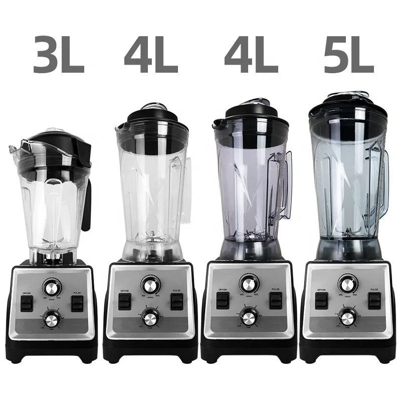 2L 3L 4L 5L kitchen appliances blender mixer machine push button powerful blender liquidificador brender juicer