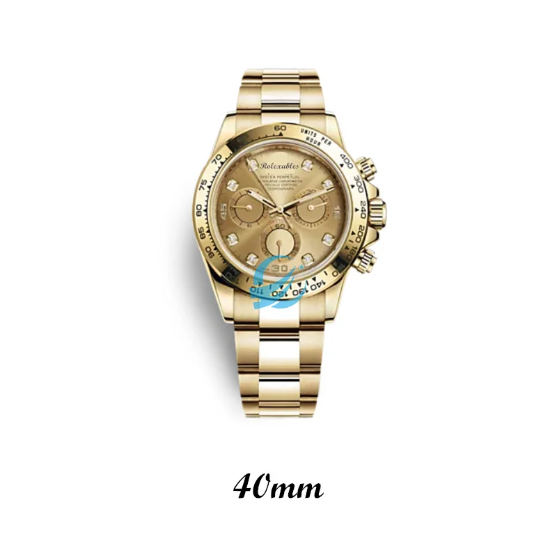 Luxury Automatic Watch 3A Quality Luxurious Night Vision 904l Stainless Steel Sapphire Glass Mechanics RLX Watches