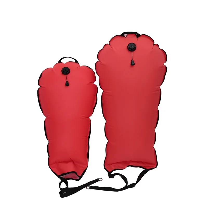 Scuba diving lift bag with over pressure relief valve lift capacity 60lbs or 125lbs