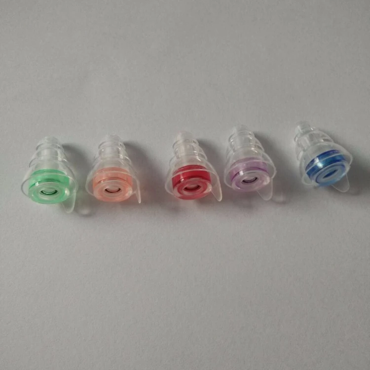 New Design Good Quality Noise Insulation Silicone Gel Earplugs For Musician