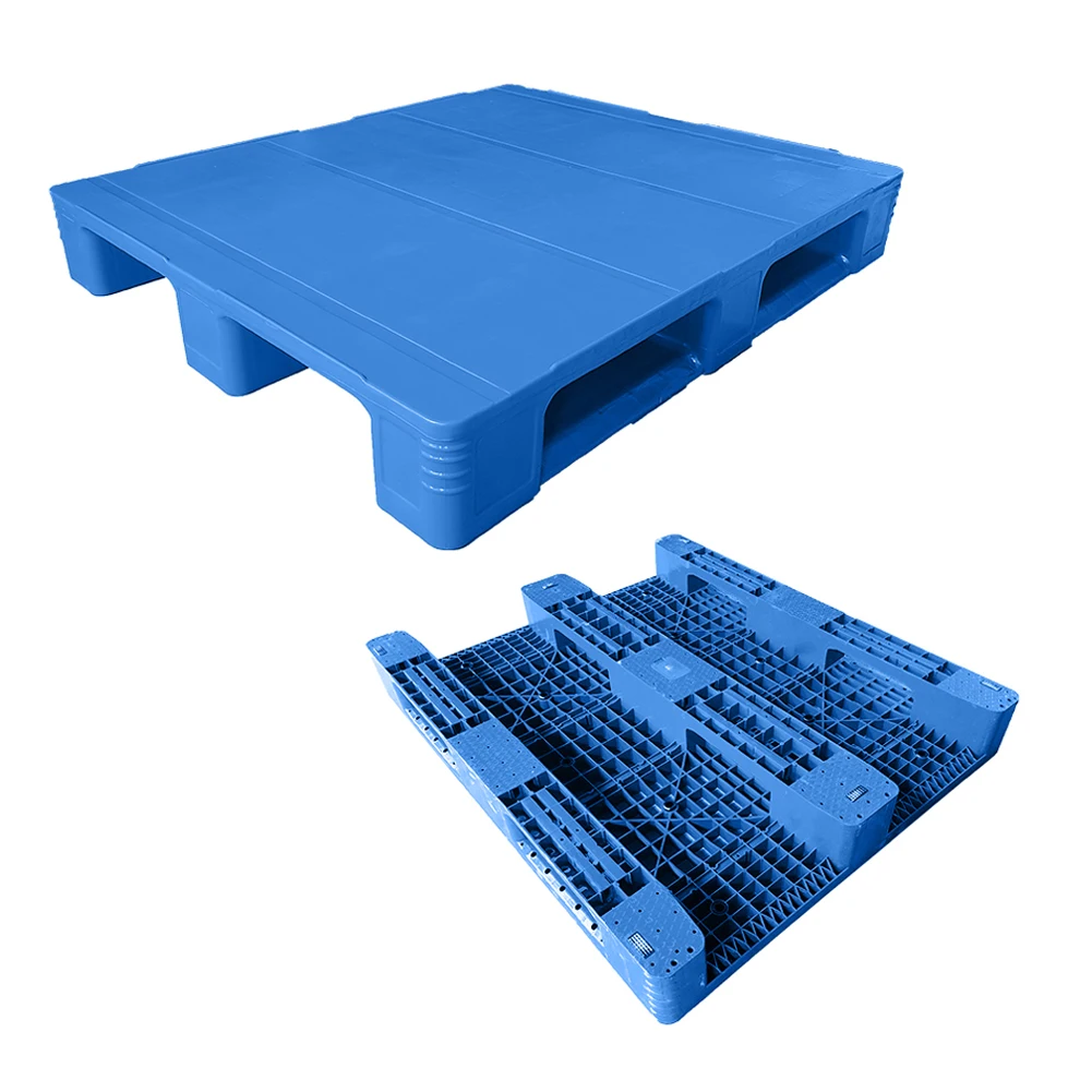 Низкие цены вилочные погрузчики Hdpe 1700X1400 пластиковые поддоны штабелируемые стойки
