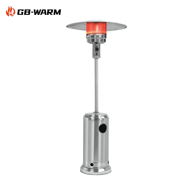 Stainless steel assembled patio gas heater carefully manufactured by an excellent manufacturer