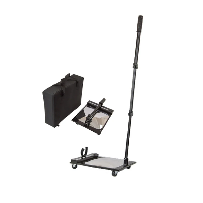 Best sale LED light unbreakable acrylic telescopic under vehicle inspection mirror for security inspection