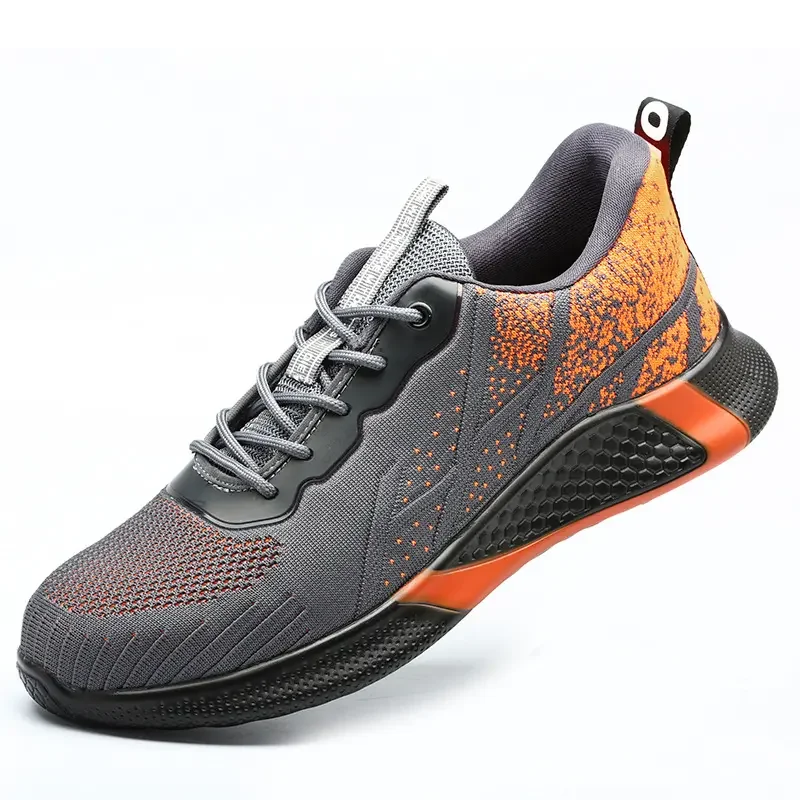 Genuine Leather Formal Master Construction Work Safety Shoes PU Winter Shoes for Men Unisex High Quality Women Shoes Winter Mesh