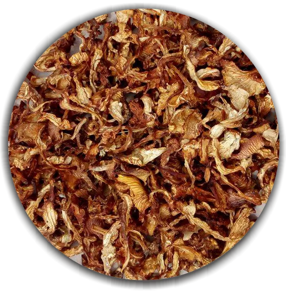 Dried Cantarellus cibarius  (Girolles, Pfifferlinge, Chantarelle, Kurka) - First grade. Natural Wild Fungus.