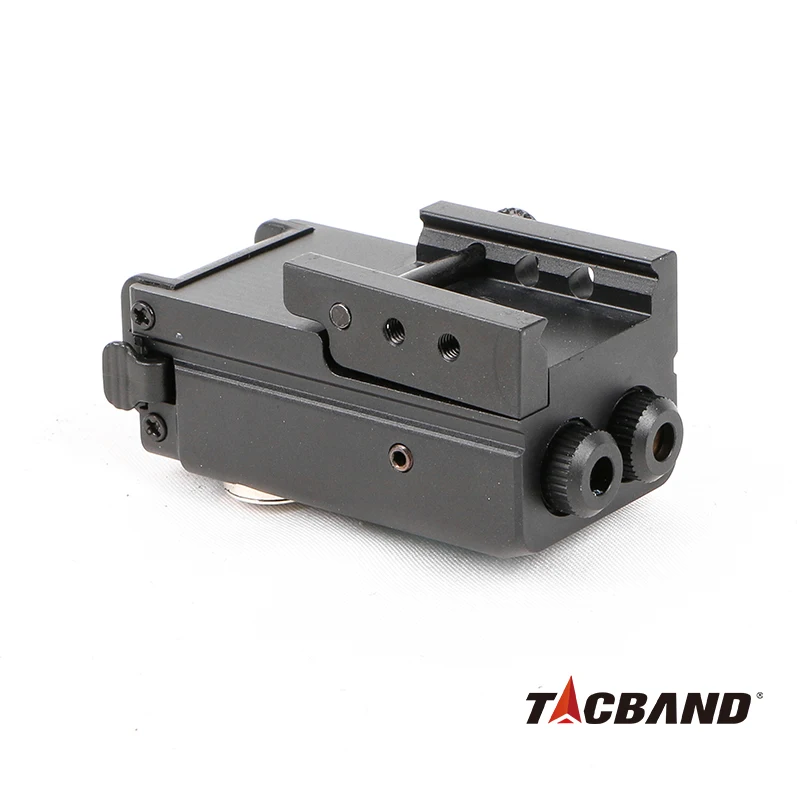 TACBAND Tactical Sight Laser Pointer Compact Aluminum Alloy with Both Green Laser and IR Laser