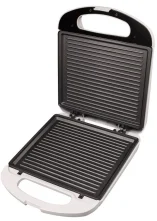 1200W Stainless Steel 4-Slice Electric Sandwich Waffle Maker Triangle Household Grill Press Interchangeable Plates Outdoor Use