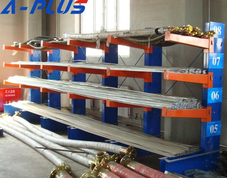 Китайское производство, сверхпрочная металлическая консольная стойка для хранения стальных труб