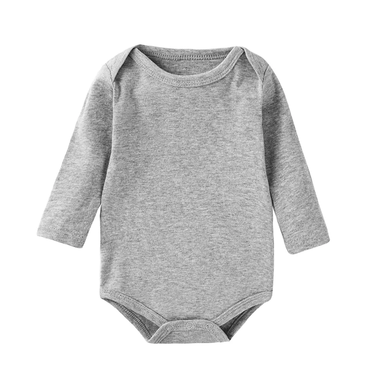 Longhitex заводская цена 100% хлопок Новый Детский комбинезон для малышей с длинными рукавами