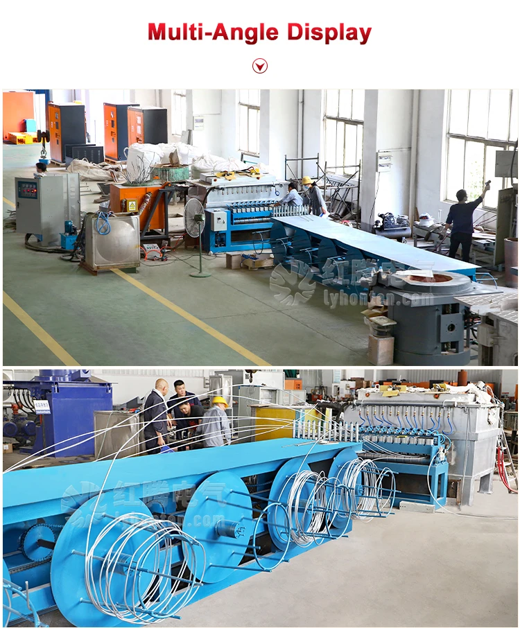 Aluminum Rod Continuous Casting and Rolling Production Line with CE for Aluminum Wire Automatic Rolling High Quality